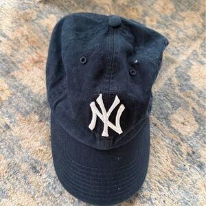 Navy NY Logo Women's Cap